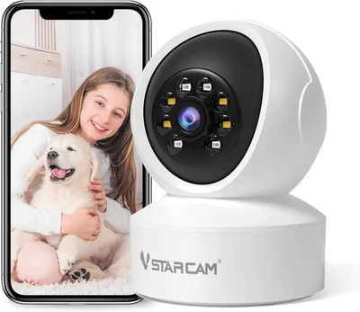 Produktbild von VSTARCAM kamera mit APP Farb-Nachtsicht WLAN Kamera 2K  Zwei-Wege Tracking Bewegungserkennung