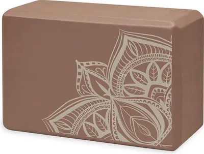Produktbild von Gaiam GAIAM CINNAMON POINT YOGA BLOC dunkelbraun -