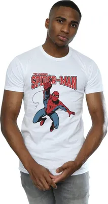 Produktbild von Marvel - T-Shirt für Herren BI37454 (3XL) (Weiß)