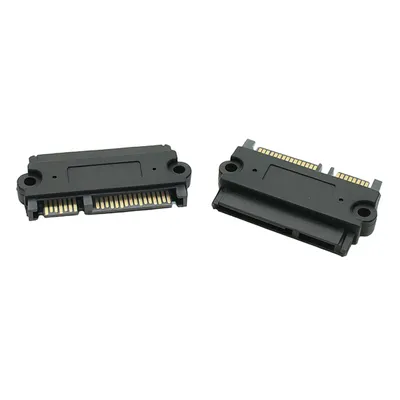 Produktbild von Q05 Adapter S-ATA SATA 7+15 Pin Stecker auf Buchse Daten Strom Netzkabel Verlängerung PC