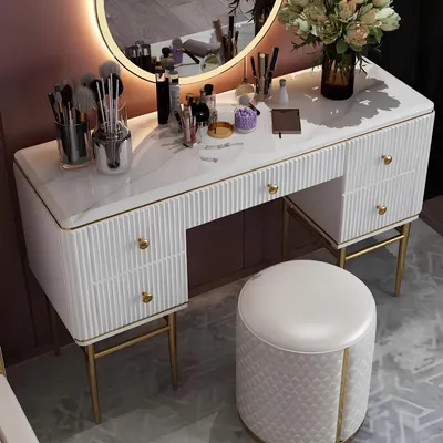 Image de Tables de maquillage consoles table designer bois commode side board armoire secrétaire