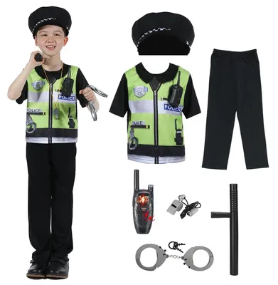 Obrázek produktu pro Dětský kostým policisty – pro chlapce i dívky