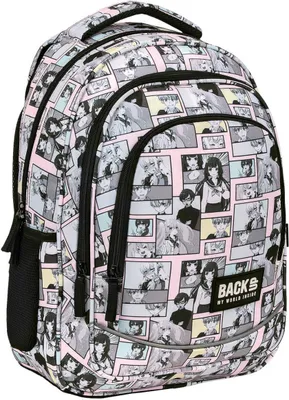 Obrázok produktu pre BackUp, Plecak młodzieżowy Komiks Anime Manga Pastel, 1 sztuka