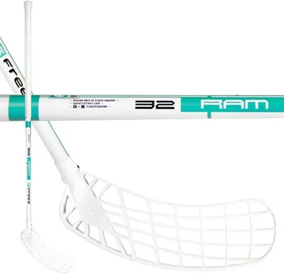 Zdjęcie produktu dla Kij do unihokeja Freez RAM 32 prawy 95cm biały-mentol