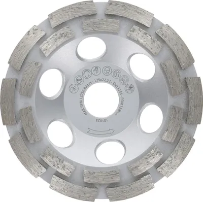 Image de PRODIAMANT Meule diamantée Premium 125 mm Béton universel 125 mm