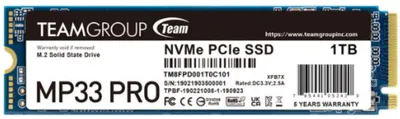 Image de Team Group MP33 PRO, 1 To, M.2, 2100 Mo/s