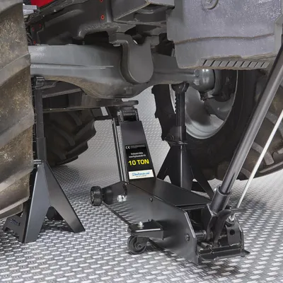 Productafbeelding van Werkplaatskrik 10 ton met hoge assteunen 12 ton