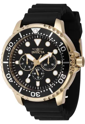 Immagine prodotto di Invicta Pro Diver 47235 Orologio da Uomo - Movimento al Quarzo - Acciaio Inossidabile con Quadrante Nero - 48 mm