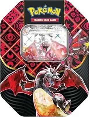 Obrázek produktu pro Pokemon Paldean Fates: Tera Charizard ex Tin