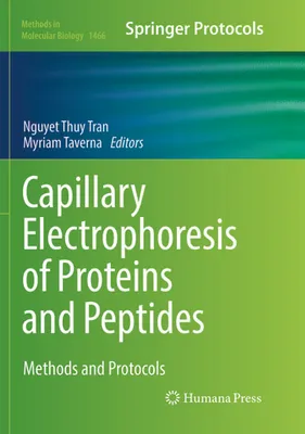 Obrázek produktu pro Capillary Electrophoresis of Proteins and Peptides