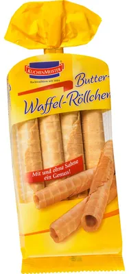 Immagine prodotto di KuchenMeister rotoli di wafer al burro raffinati con burro 125g