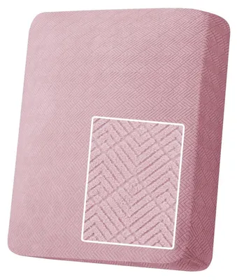 Immagine prodotto di Copertura per cuscino da seduta, elasticizzata, antiscivolo, grande, per un posto, color rosa