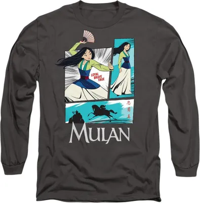 Productafbeelding van Mulan - T-shirt voor heren/dames, uni model, TV14204 (XL) (anthraciet)