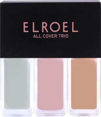 Image de Elroel All Cover Trio Mini trio d'anticernes, 4,5 g