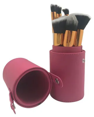 Produktbild von Technique PRO Make-up Pinsel Set 10-teilig mit rotem Lederetui