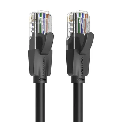 Produktbild von Vention IBEBG, 1,5 m, Cat6, U/UTP (UTP), RJ-45, RJ-45, Schwarz