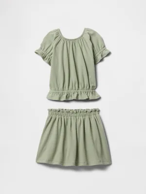 Produktbild von Gap Baby-Outfit-Set Jacquard-Strick mit integrierten Shorts 12-18M