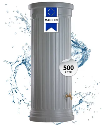 Productafbeelding van GARANTIA zuiltank 500 L steengrijs