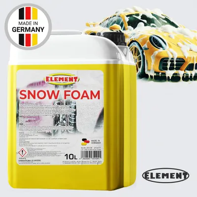Produktbild von Element Snow Foam | 10 Liter | Autoshampoo | pH-neutral | Reinigungsschaum | Auto shampoo | Konzentrat | Auto Vorwäsche