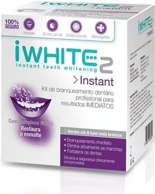 Immagine prodotto di kit per lo sbiancamento istantaneo dei denti iWhite - Sbiancamento professionale dei denti fino a 8 tonalità più bianco