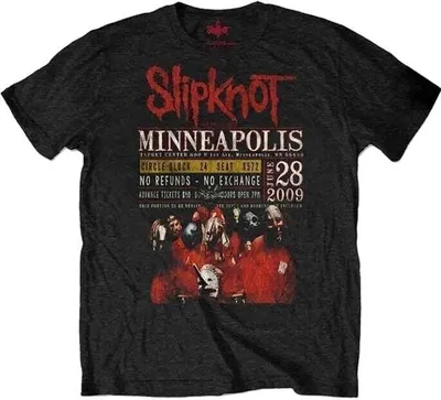 Produktbild von Slipknot Minneapolis '09 Black L T-Shirt