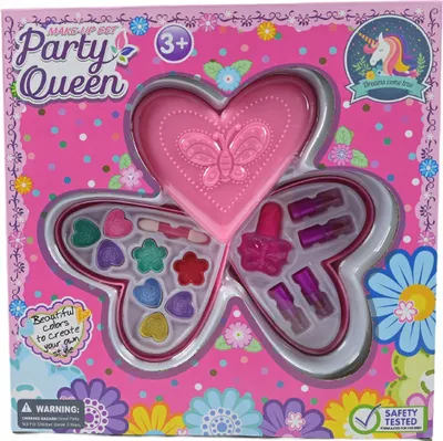 Produktbild von Kinder Schminkset Make-up Koffer - Kosmetik Spielzeug für Mädchen, Kreatives Rollenspiel