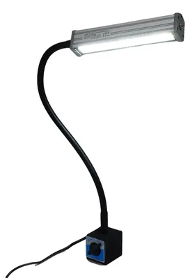 Image de Lampe de travail à LED, étanche IP67, col de cygne flexible, BLANC