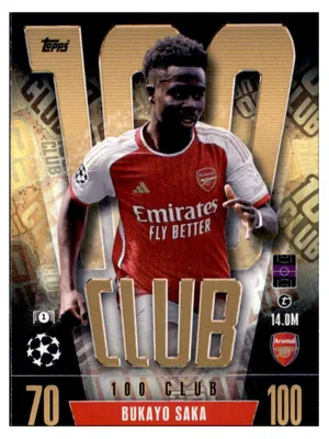 Immagine prodotto di 487 - Bukayo Saka - Club dei 100 - 2023/2024