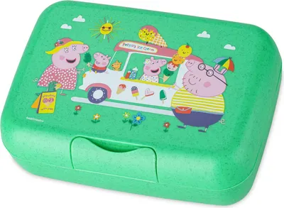 Produktbild von Brotdose mit kleinem Behälter Candy L Peppa Pig Pop, KOZIOL