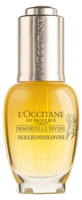 Zdjęcie produktu dla L'Occitane en Provence, Immortelle Divine, Anti-Aging, Oil, For Face/Neck & Decolette, 30 ml