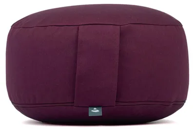 Produktbild von Meditationskissen RONDO ECO | Füllung: Kapok aubergine