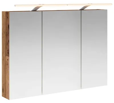 Produktbild von vidaXL Badezimmerspiegelschrank Altholz 100 x 14,5 x 70 cm