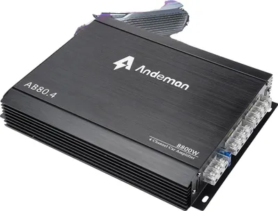 Obrázek produktu pro Výkonový zesilovač do auta, maximální výkon 8800 W, napětí 12V-138V, vícekanálový zvuk, rozměry 276x206x4 cm, hliníkový kryt