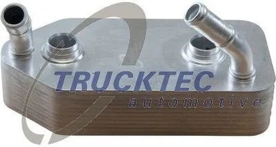 Produktbild von TRUCKTEC AUTOMOTIVE 07.18.038 Ölkühler Motoröl für VW Golf IV Schrägheck (1J1) Golf V Schrägheck (1K1) Transporter IV Bus GOLF III (1H1) für AUDI