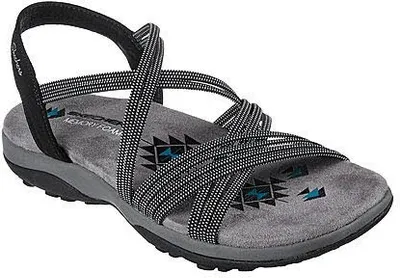Produktbild von SKECHERS Reggae Slim Sandale Damen schwarz 38