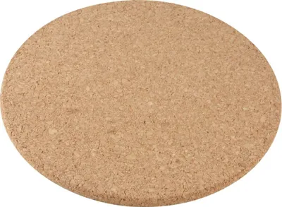 Produktbild von Fackelmann Untersetzer rund, Topfunterlage aus Naturkork, wasserabweisender Pfannenuntersetzer (Farbe: Braun)