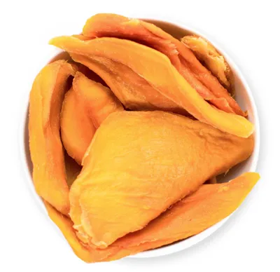Produktbild von Getrocknete Mango Scheiben aus Thailand - unbehandelt, 1kg