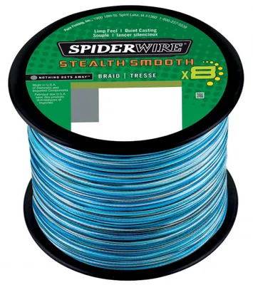 Produktbild von SPIDERWIRE Stealth, 2000m, 0,39mm, 46.3kg / 102,07lbs, geflochtene Angelschnur, 1515745