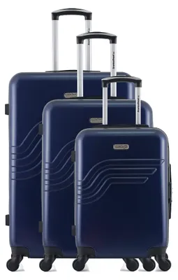 Image de AMERICAN TRAVEL - Set de 3 Valises DETROIT 75 cm 4 Roues