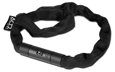 Produktbild von Acid Corvid K120 Faltschloss Schwarz Schwarz One Size