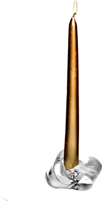 Produktbild von Kerzenhalter Schleifeband 5cm, aus Bleikristall