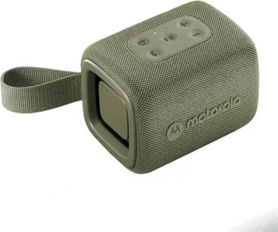 Obrázek produktu pro Motorola ROKR 300, 7 W, Bezdrátový, 10 m, Přenosný mono reproduktor, Zelená, Knoflíky