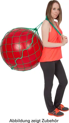 Produktbild von Ballnetz für 1 Gymnastikball Aufbewahrungshilfe Transporttasche Aufhängung GRÜN