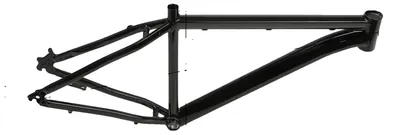 Image de Cadre de VTT, alliage d'aluminium, capacité de charge de 120 kg, noir