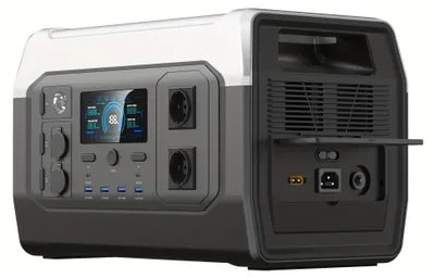 Produktbild von Powerstation – Tragbarer Generator – Mobile Stromversorgung – 1800W – LiFePO4-Batterie