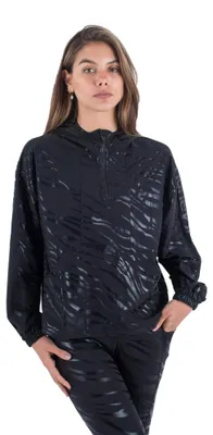 Immagine prodotto di Giacca da donna Hurley, modello Tigris Blocked, colore nero e multicolor, taglia S