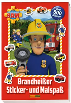 Produktbild von Feuerwehrmann Sam: Brandheißer Sticker- und Malspaß