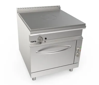 Immagine prodotto di Piano cottura con piastra e forno elettrico Saro modello Lq / Tpg4Le