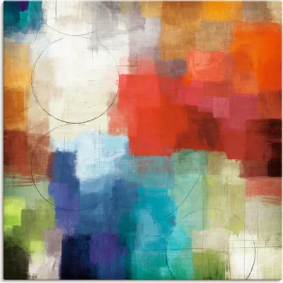 Produktbild von ARTland Leinwandbild Jahreszeiten Größe: 30x30 cm