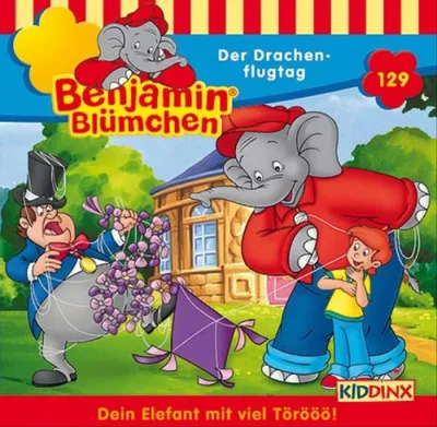 Obrázok produktu pre CD Benjamin Blümchen #129 a deň púšťania drakov